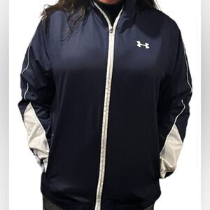 UNDER ARMOUR JACKET LIGHTWEIGHT SIZE XL BLUE/WHITE​